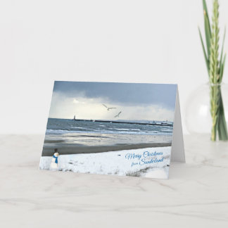 Sunderland - Roker Pier Christmas Kaart