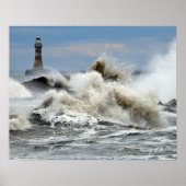 Sunderland - Roker Pier & Lighthouse Poster (Voorkant)
