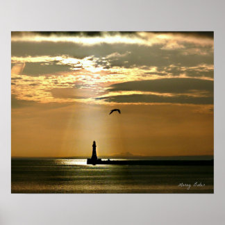 Sunderland - Roker Pier & Lighthouse Poster