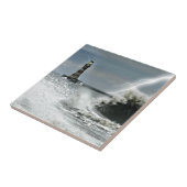 Sunderland - Roker Pier & Lighthouse Tegeltje (Zijkant)