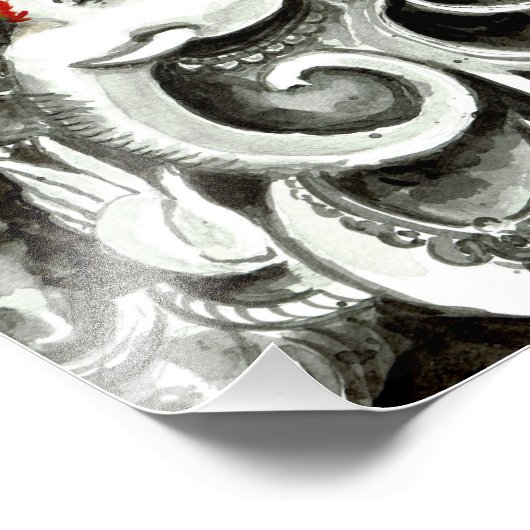 Sundhar Ganesha - Art Print Foto Afdruk (Hoek)