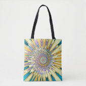 Sundial Fractal Tote Bag (Voorkant)