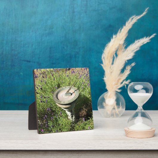 Sundial in Lavender Fotoplaat (Insitu)