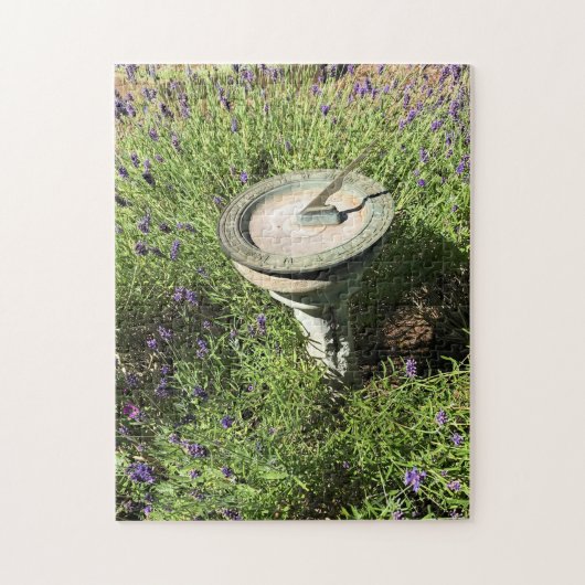 Sundial in Lavender Legpuzzel (Verticaal)