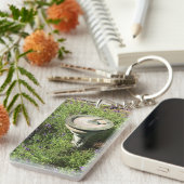 Sundial in Lavender Sleutelhanger (Voorkant Rechts)