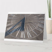 Sundial on Stone Kaart (Voorkant)