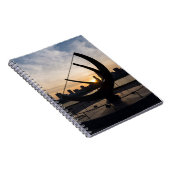 Sundial Sunset Notitieboek (Rechterzijde)