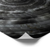 Sundial (Voorzijde) BW Poster (Hoek)