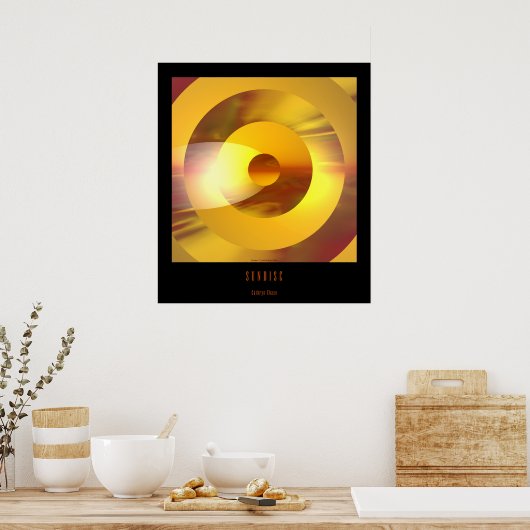 Sundisc Poster (Keuken)