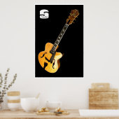 Sundlof Guitars Archtop Poster (Keuken)