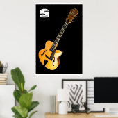 Sundlof Guitars Archtop Poster (Thuiskantoor)