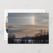 Sundog Over de Hudson Briefkaart (Voorkant / Achterkant)