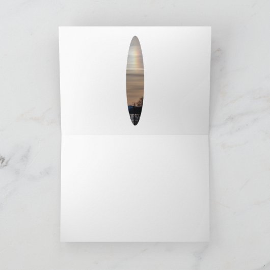 Sundog Over de Hudson Kaart (Binnen)