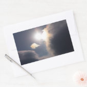 Sundog Rainbow Cloud Burst Apparel en Gifts Rechthoekige Sticker (Envelop)