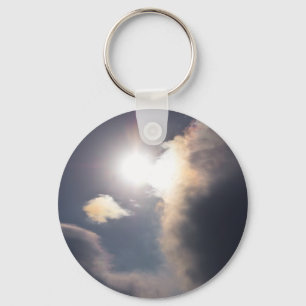 Sundog Rainbow Cloud Burst Apparel en Gifts Sleutelhanger