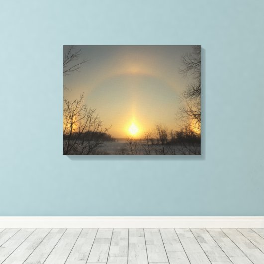 Sundogs canvas (Insitu (Houten vloer))