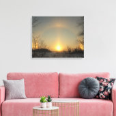 Sundogs canvas afdruk (Insitu (Woonkamer))