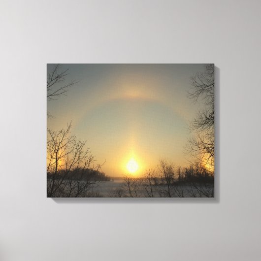 Sundogs canvas afdruk (Voorkant)