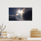 Sundogs - Rainbow Clouds Hot Springs National Park Poster (Keuken)