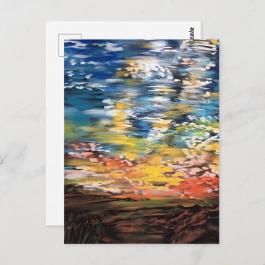 Sundown Briefkaart (Voorkant / Achterkant)