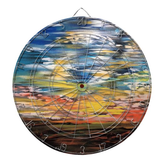 Sundown Dartbord (Voorkant)