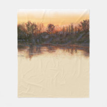 "Sundown on the River Blanket"