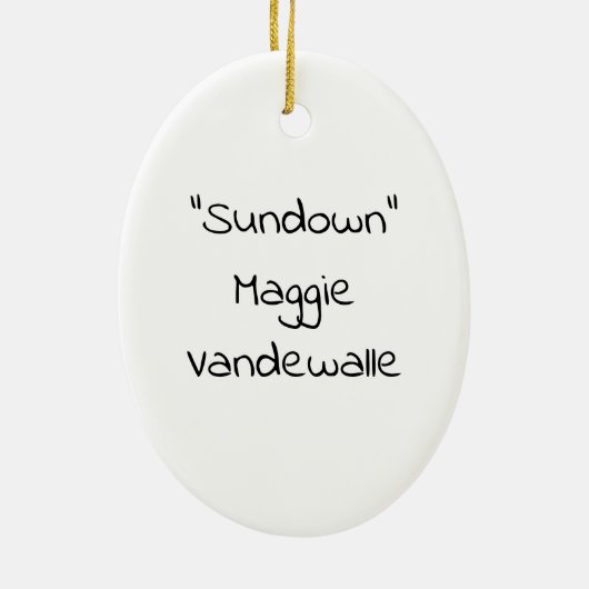 Sundown Ornament (Achterkant)