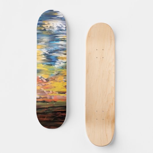 Sundown Persoonlijk Skateboard (Voorkant)