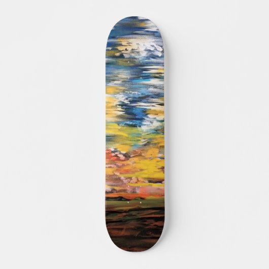 Sundown Persoonlijk Skateboard (Voorkant)