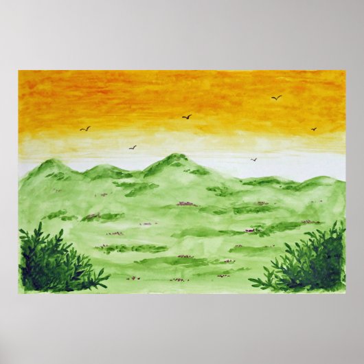 Sundown Poster (Voorkant)