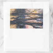 Sundown Rechthoekige Sticker (Tas)