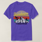 Sundown ski Connecticut T-shirt (Design voorkant)