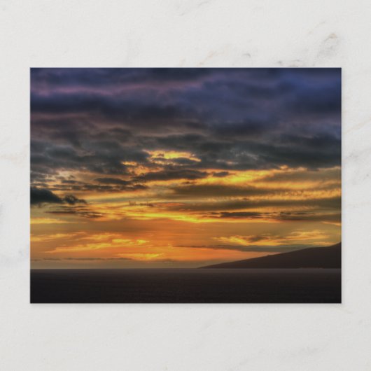 Sundown, Tenerife Zuid-Briefkaart Briefkaart (Voorkant)