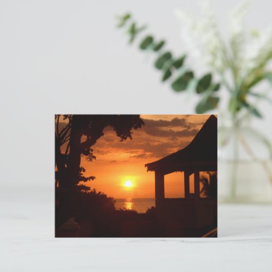 Sundown V Briefkaart (Staand voorkant)