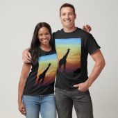SundownArt Canvas Schilderij T-shirt (Unisex)