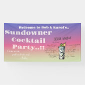 Sundowner Blue Tahoe Cocktail Party Spandoek (Horizontaal)