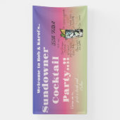 Sundowner Blue Tahoe Cocktail Party Spandoek (Verticaal)