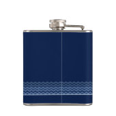 Sundowner met Kapitein naam erop Flask Heupfles (Achterkant)