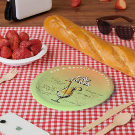 Sundowner Pina Colada Cocktail Party Papieren Bord