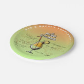 Sundowner Pina Colada Cocktail Party Papieren Bord (Gekanteld)