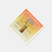 Sundowner Tequila Cocktail Party Servet (Hoek)