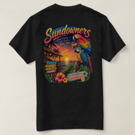Sundowners Levendige Kleur T-shirt
