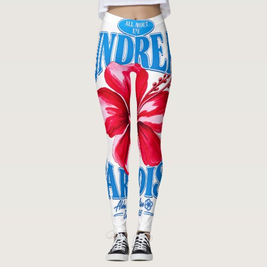 🌺 Sundream Paradijs Leggings (Voorkant)