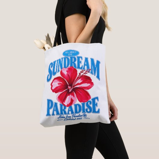 🌺 Sundream Paradijs Tote Bag (Dichtbij)