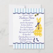 Sundress Mode Show Kaart (Voorkant)