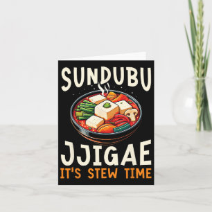 Sundubu Jjigae Aziatisch Voedsel Koreaanse Keuken  Kaart