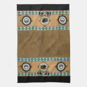 Sunface en Buffalo Theedoek (Verticaal)