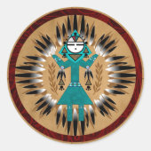 Sunface Kachina Stickers (Voorkant)