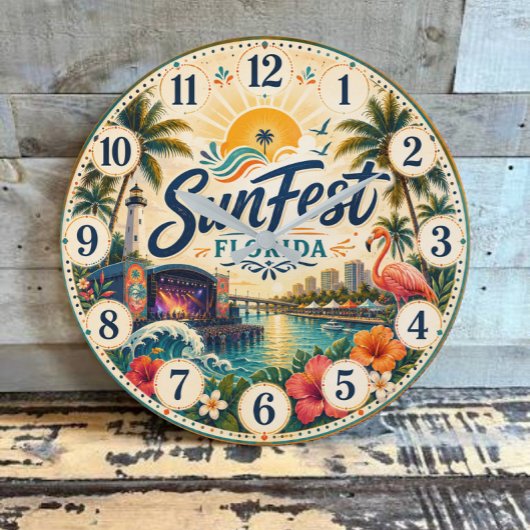 SunFest Florida Tropical Music Festival  Grote Klok