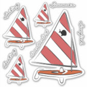 Sunfish Vinyl stickers (Voorkant)